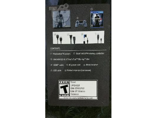 Ολοκαίνουργιο Sony Playstation 4 Uncharted 4 Limited Edition Console Bundle "NEW/SEALED"...